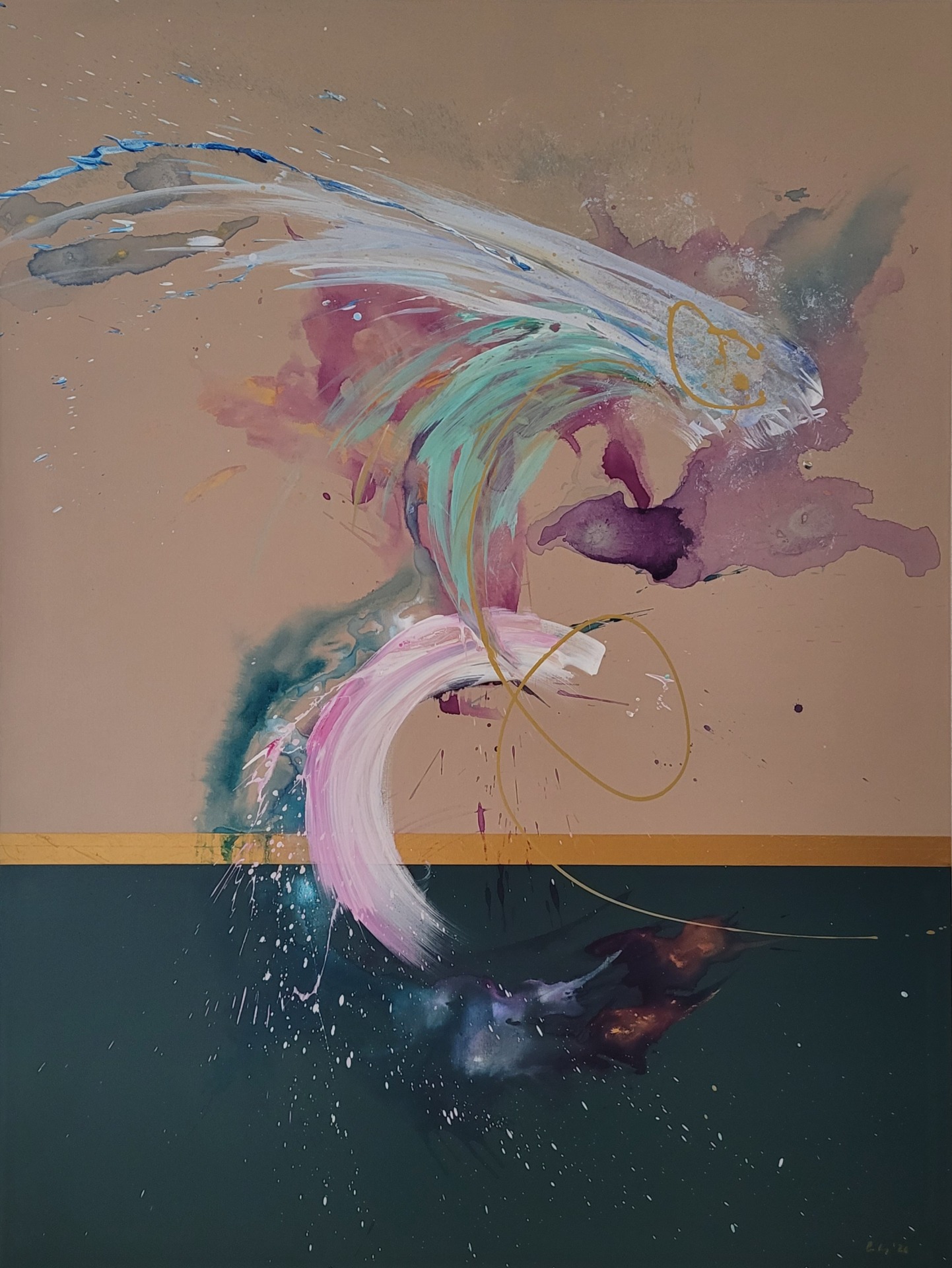 "dragon power" 110 x 150 cm 580 €